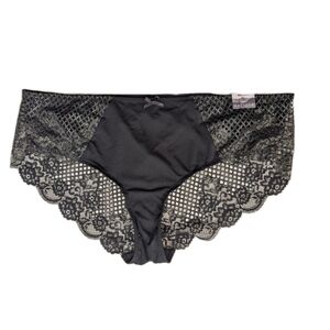 Cacique Cheeky Panty 18/20 NEW Women Plus Size Underwear sheer lace strappy